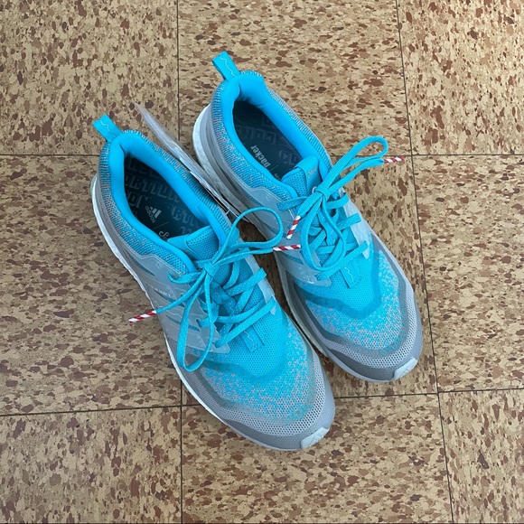 NWT Adidas x Packer x Solebox Energy Boost Tennis Shoes Blue Running - Picture 10 of 16